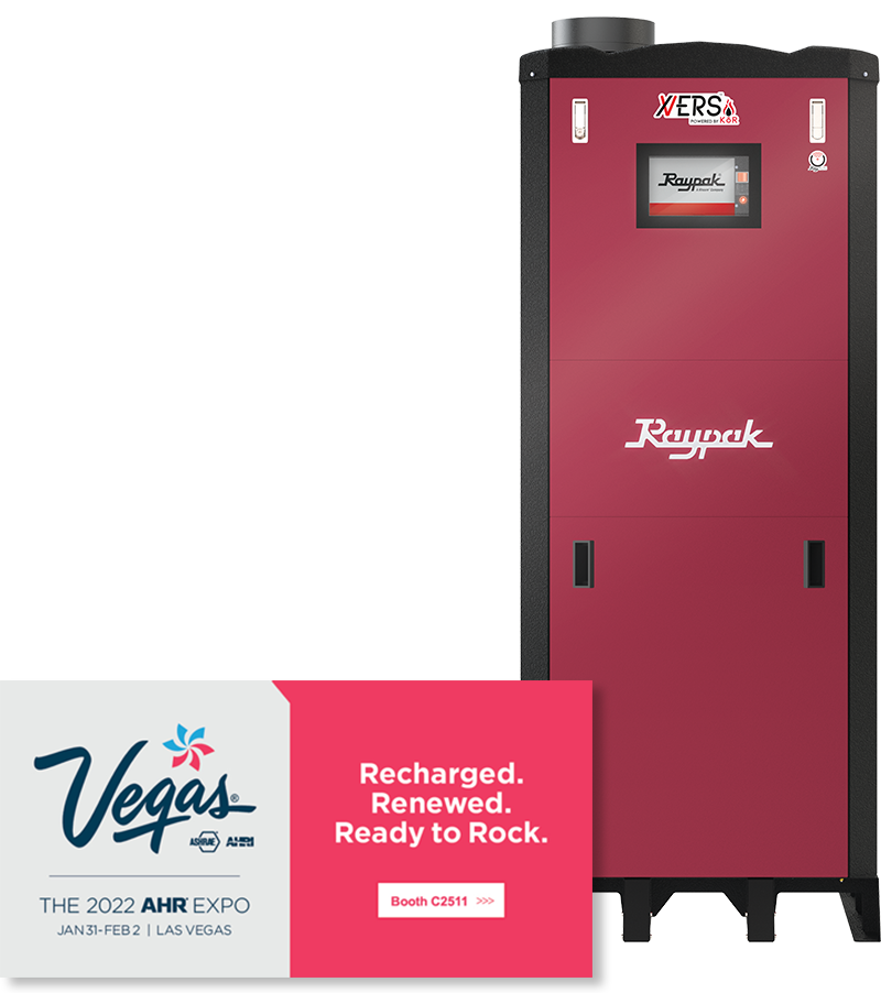 Raypak MEET RAYPAK’S LATEST INNOVATION XVERS (POWERED BY KŌR) AT AHR